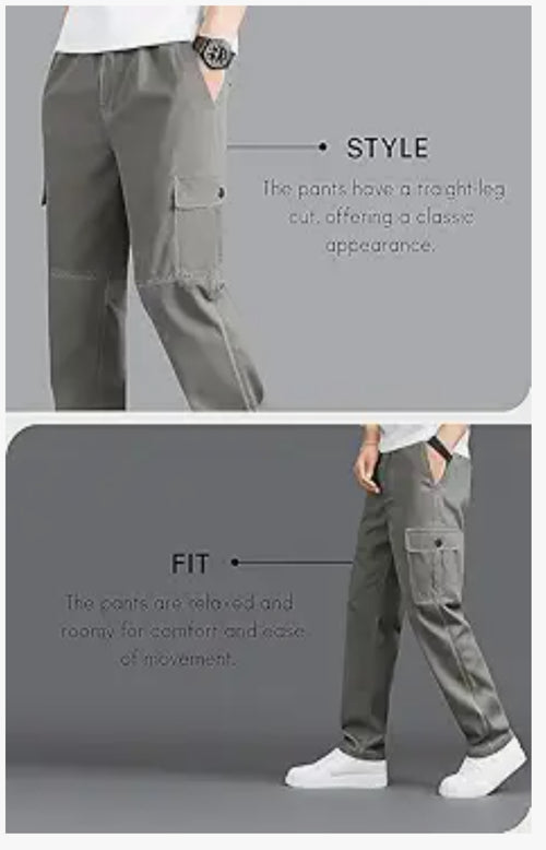 Lymio cargo pants for men||cotton cargo pants